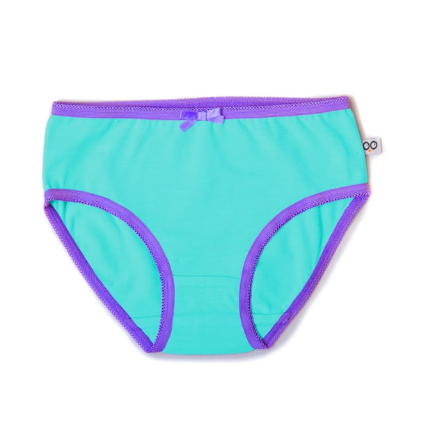 Zoocchini - Organic Cotton Toddler Girls Underwear Calypso Multi - 3 Pack 