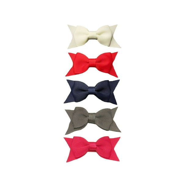 Baby Wisp - Small Snap Cadeau Bow 5 Pack Sail Away