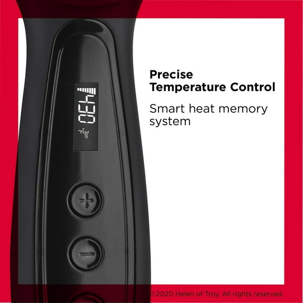 Salon One-Step Straight and Shine™ XL Heated Brush, Fewer passes, less heat  related damage 