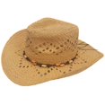 thumbnail image 1 of Straw cowboy hat, 1 of 1