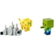 Minecraft – Coffret de 3 figurines de collection – Ocelot, Zombie et Poisson d’argent – Série 2 – image 4 sur 7