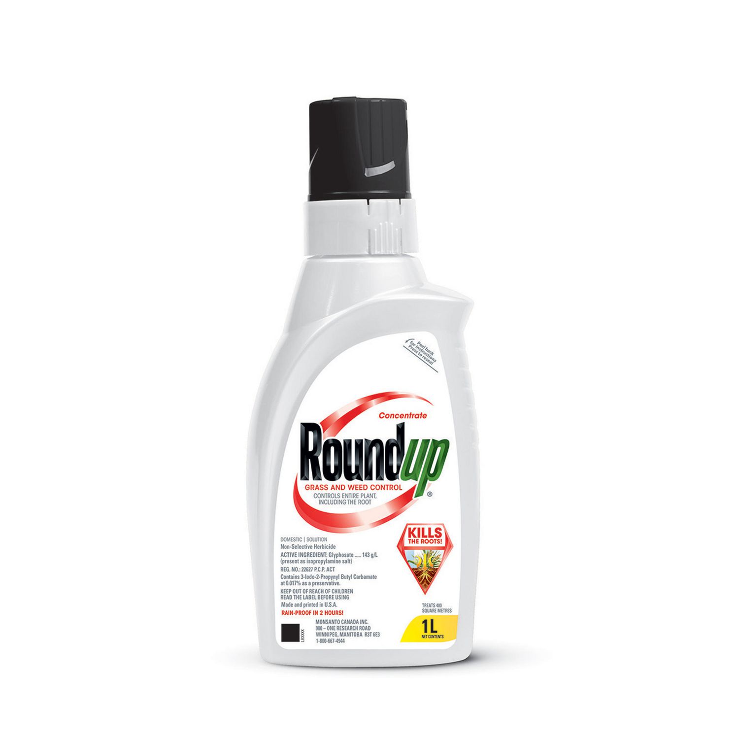 Roundup Concentrate Non-Selective Herbicide 1L