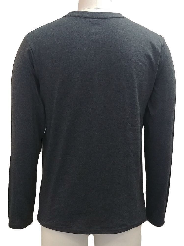 George Men's long sleeve crew neck tee