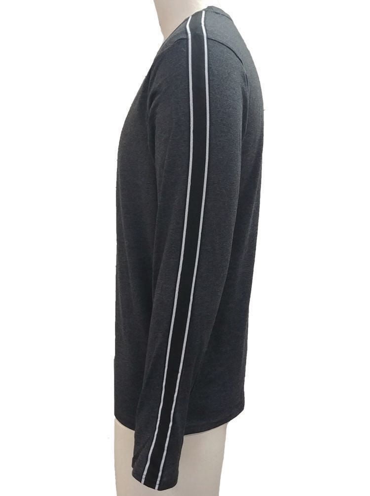 George Men's long sleeve crew neck tee