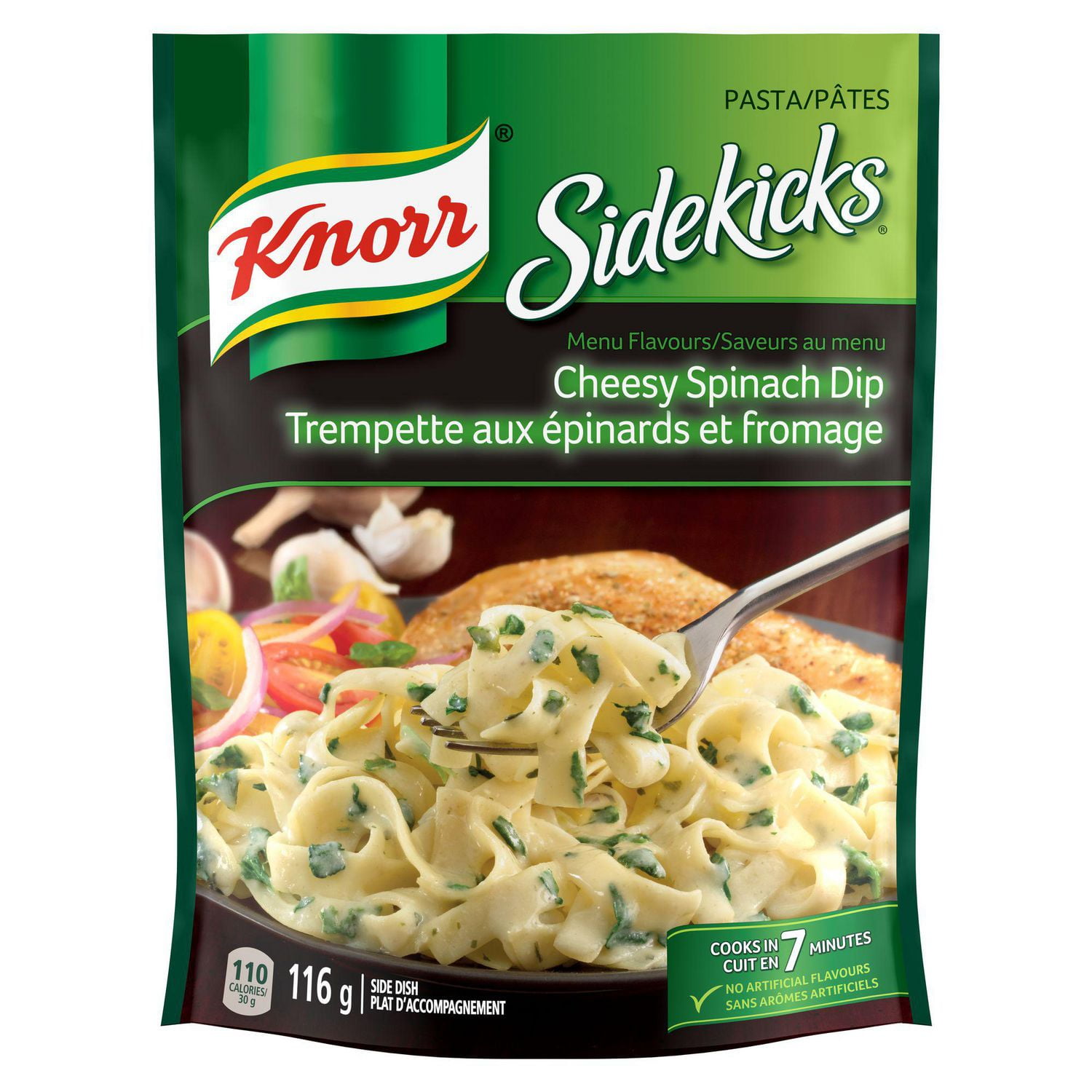 Knorr Sidekicks Cheesy Spinach Dip Pasta | Walmart Canada