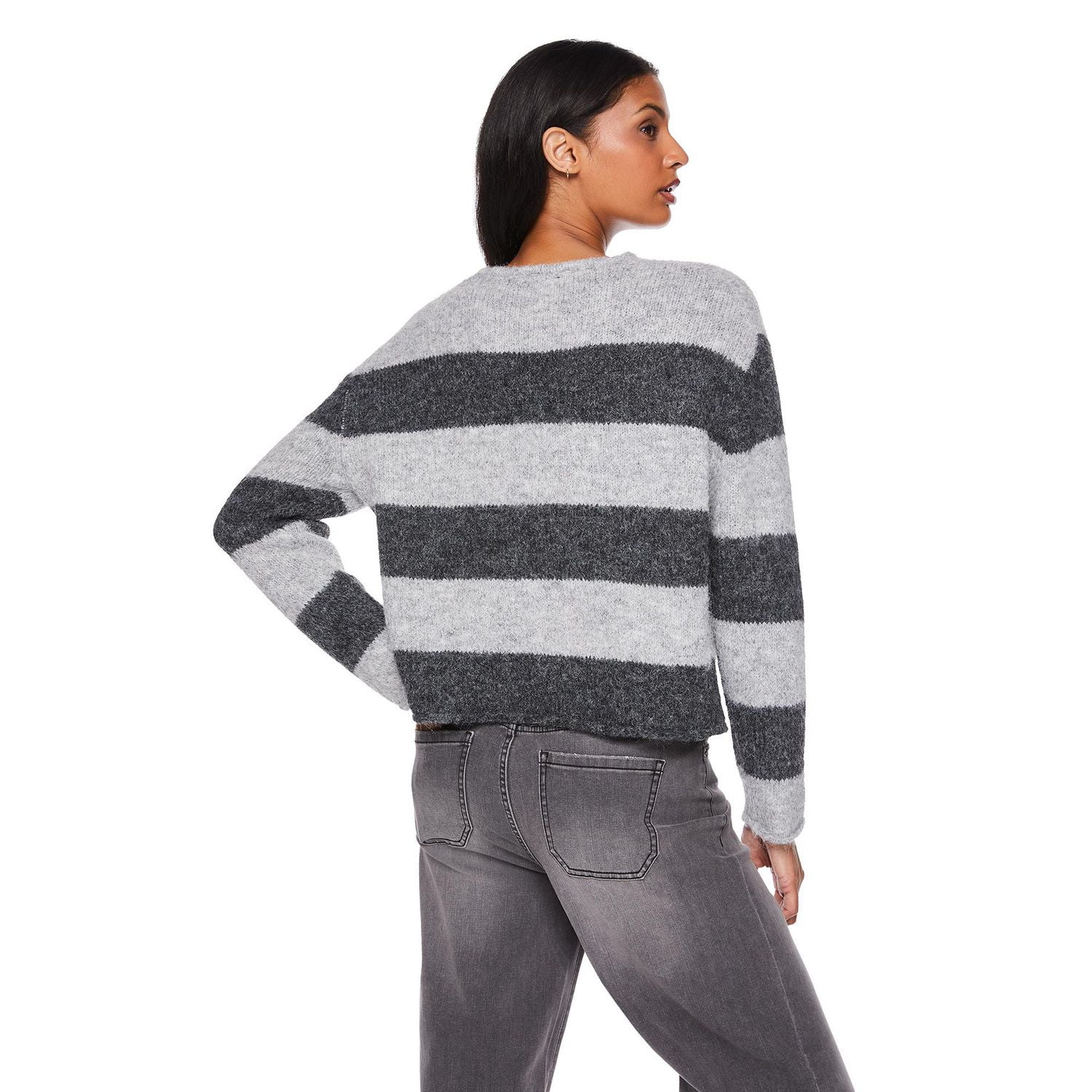 George Women's Stripe Sweater, Sizes XS-XXL