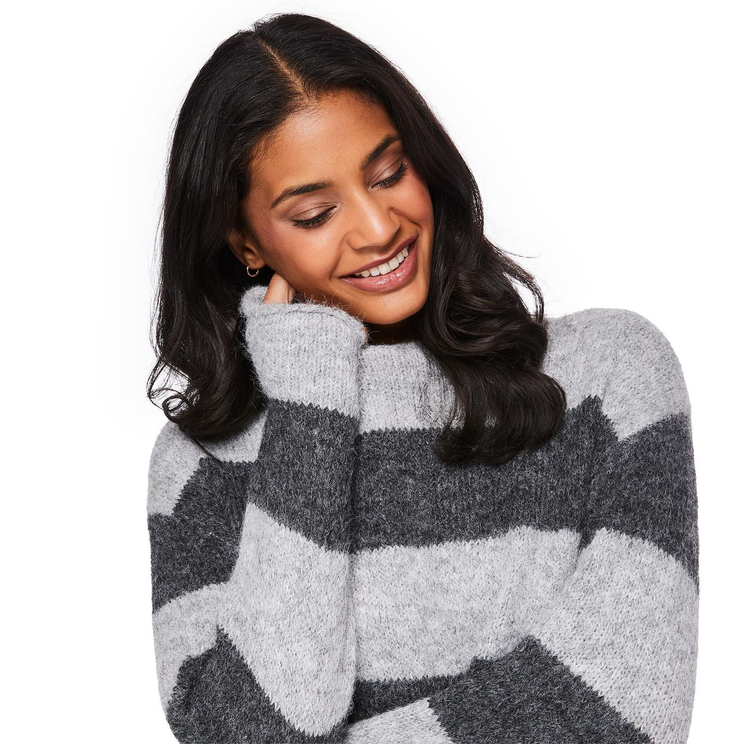 Chandail à rayures George pour femmes Tailles TP–TTG