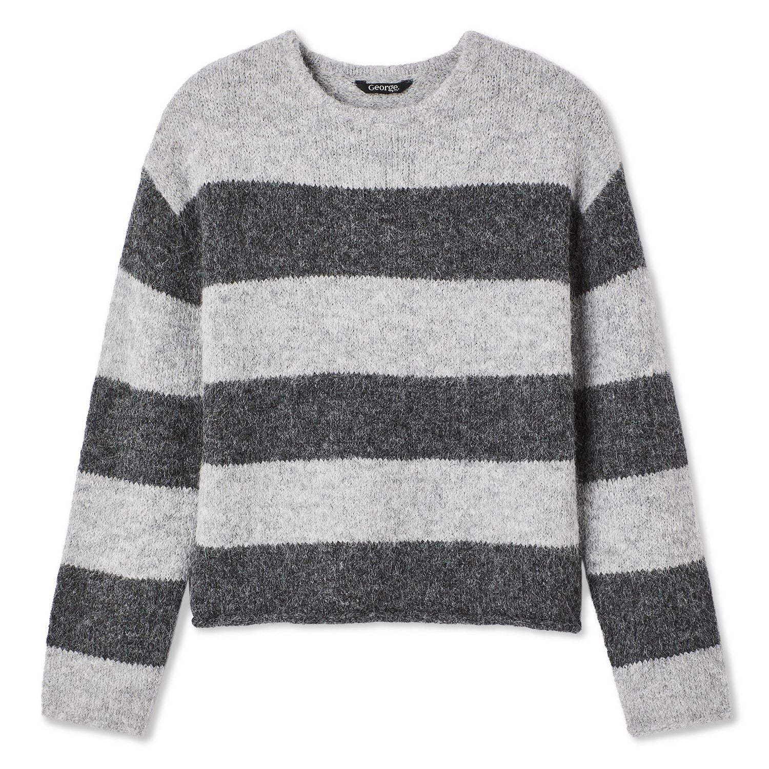 George Women's Stripe Sweater, Sizes XS-XXL