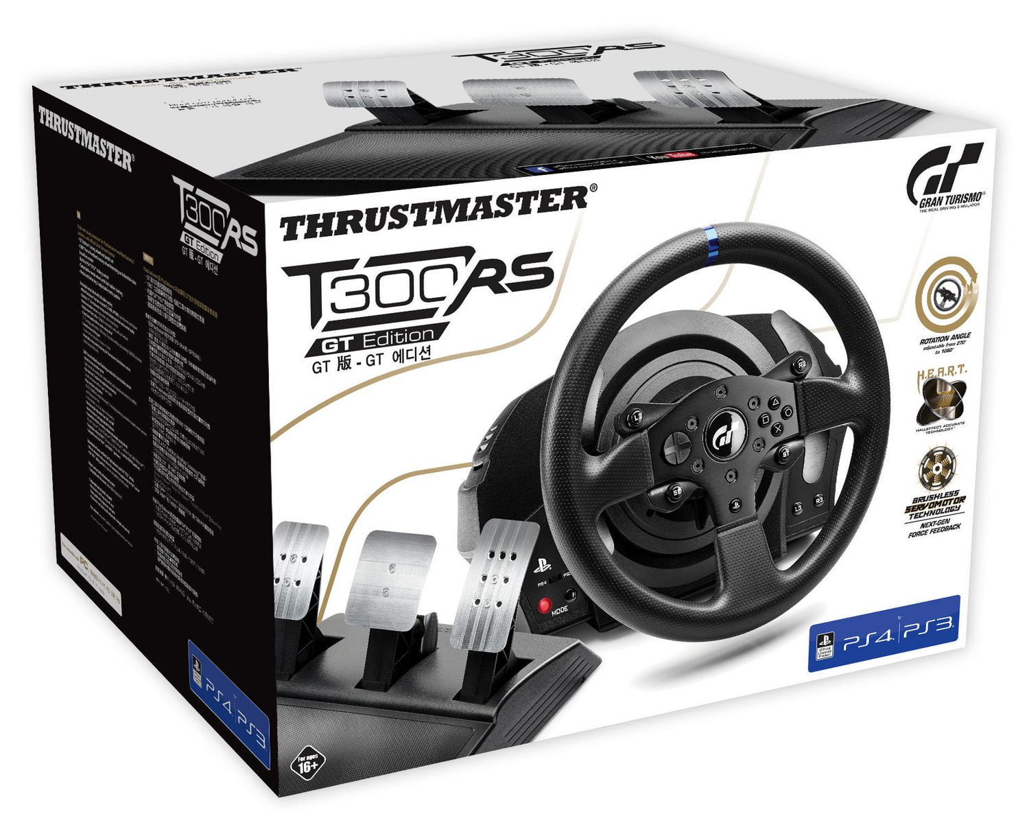 Thrustmaster T-GT II Real-Time Force Feedback Racing Wheel (PS5/PS4/PC),  Video Gaming, Gaming Accessories, Controllers on Carousell