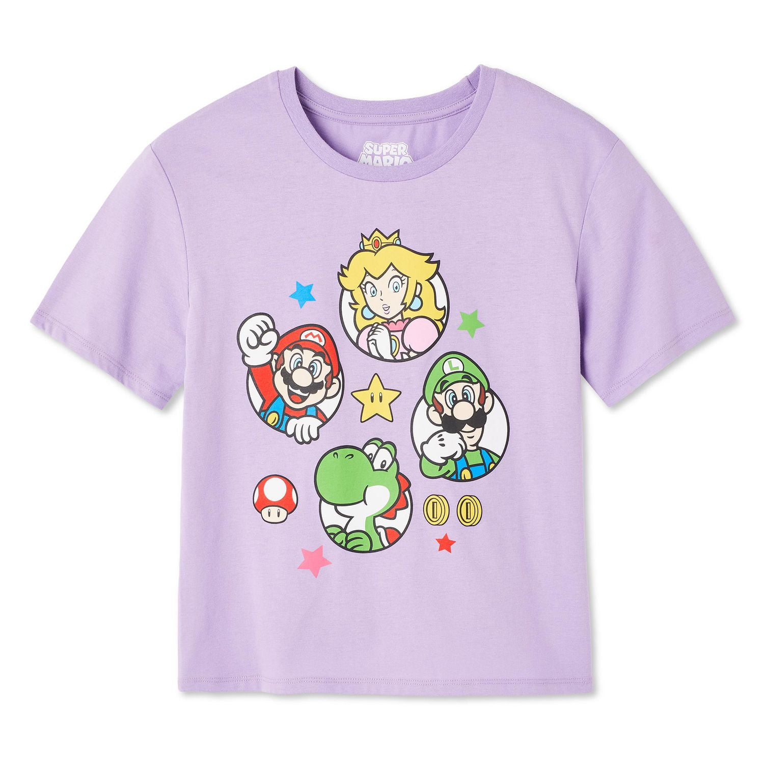 T-shirt Princesse Peach Super Mario pour filles