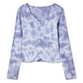 thumbnail image 3 of Justice Girls' Cinched Rib Top, 3 of 3
