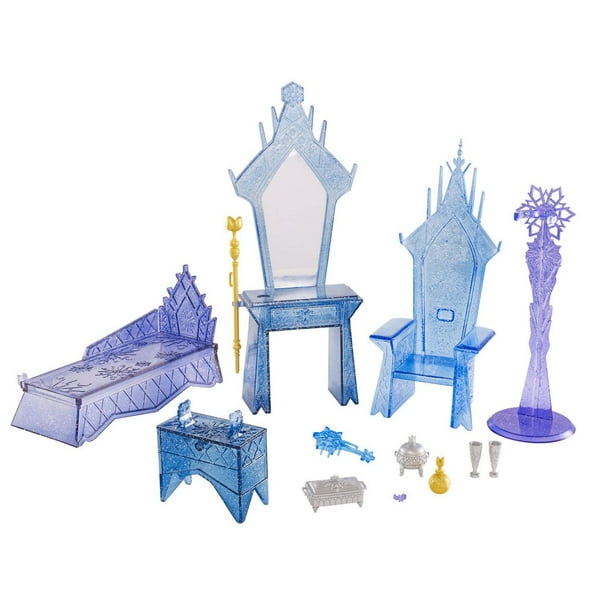 Mattel Disney La Reine des Neiges – Coffret de jeu Le palais de glace  d'Elsa 