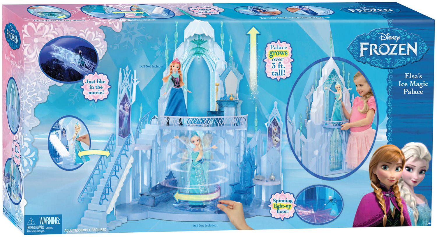 Mattel Disney Frozen Elsa's Ice Palace Playset - Walmart.ca