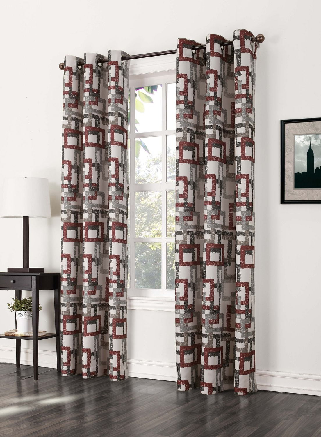 918 Montreal Kaveri Grommet Curtains Walmart Canada