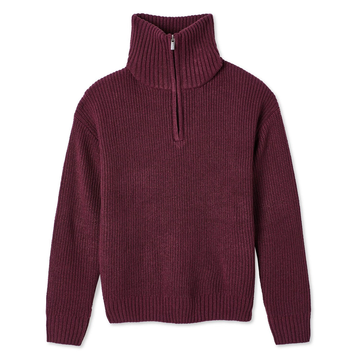 Chandail avec fermeture éclair 1/4 George pour femmes