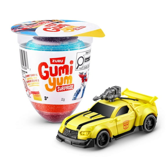 Gumi Yum Surprise Transformers 22g Gummy and Toy Product Aged 4-10 Years