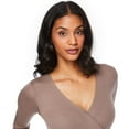 thumbnail image 4 of George Women's Cross-Over Bodysuit, 4 of 6