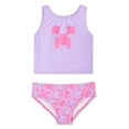 thumbnail image 3 of Maillot de bain 2 pièces Minecraft pour filles, 3 of 3