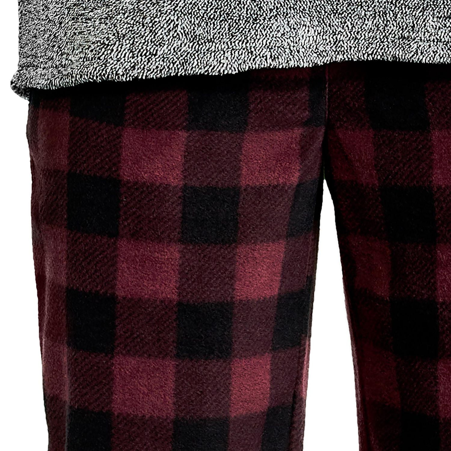 George Men's Plush Knit Pajamas 2-Piece Set