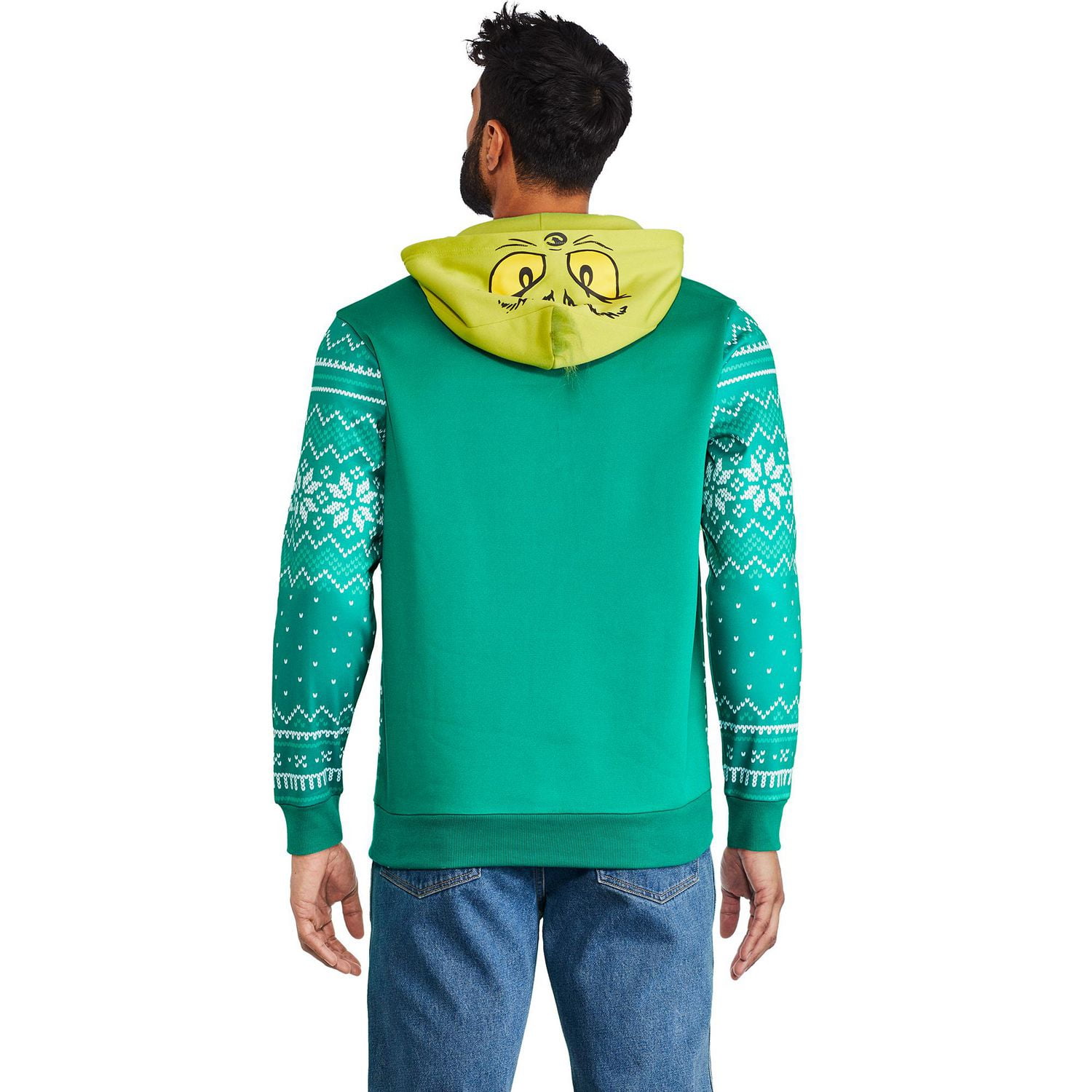 The Grinch Men's Hoodie, Sizes S-XL