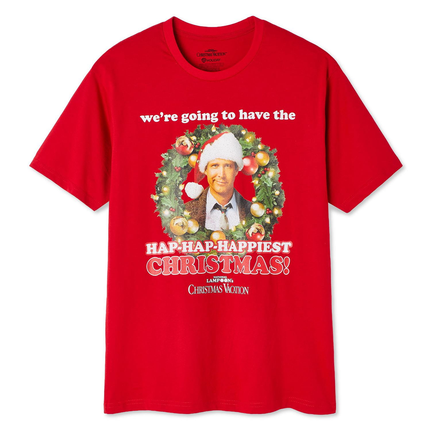 National Lampoon's Christmas Vacation Men's Short Sleeve Tee, Sizes S-XL