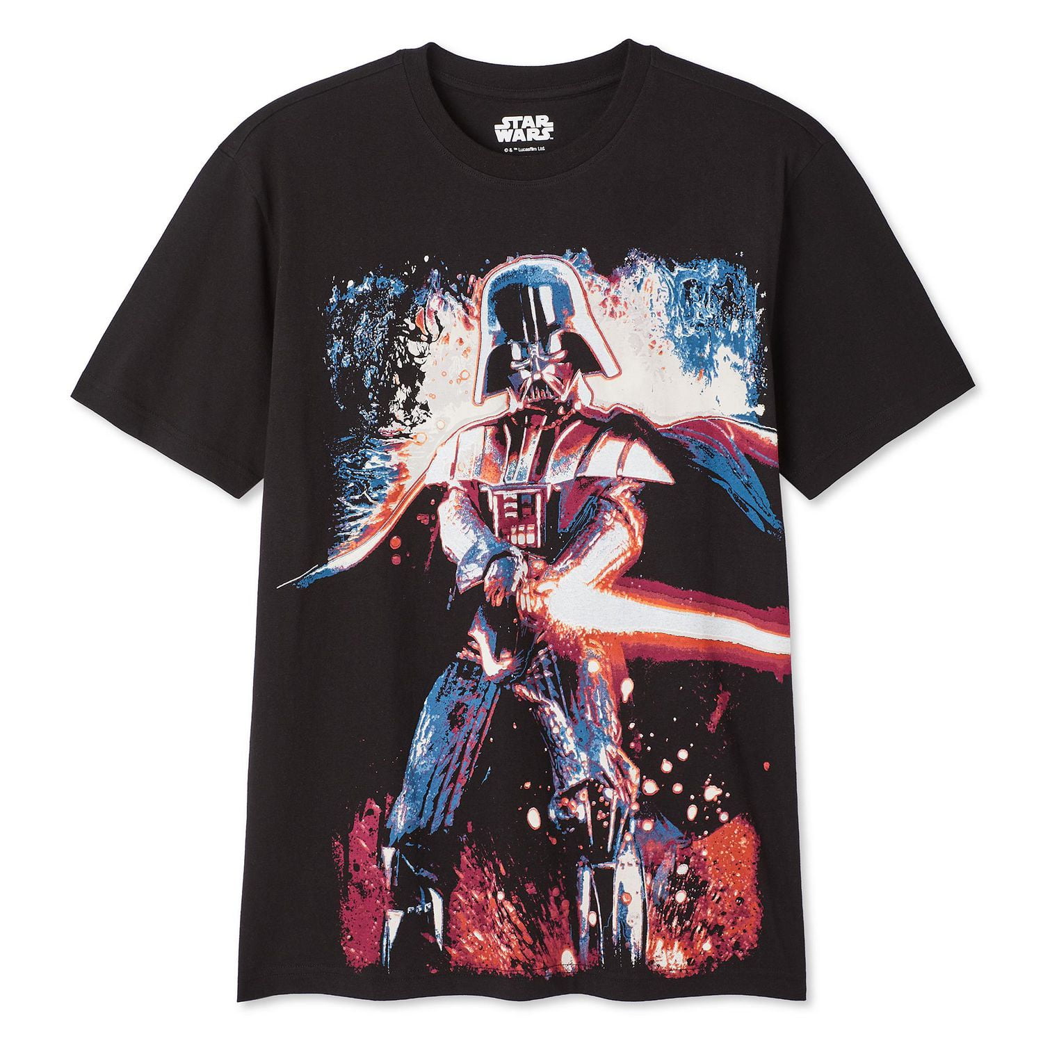 Star Wars Men's Darth Vader Glow-in-the-Dark Tee
