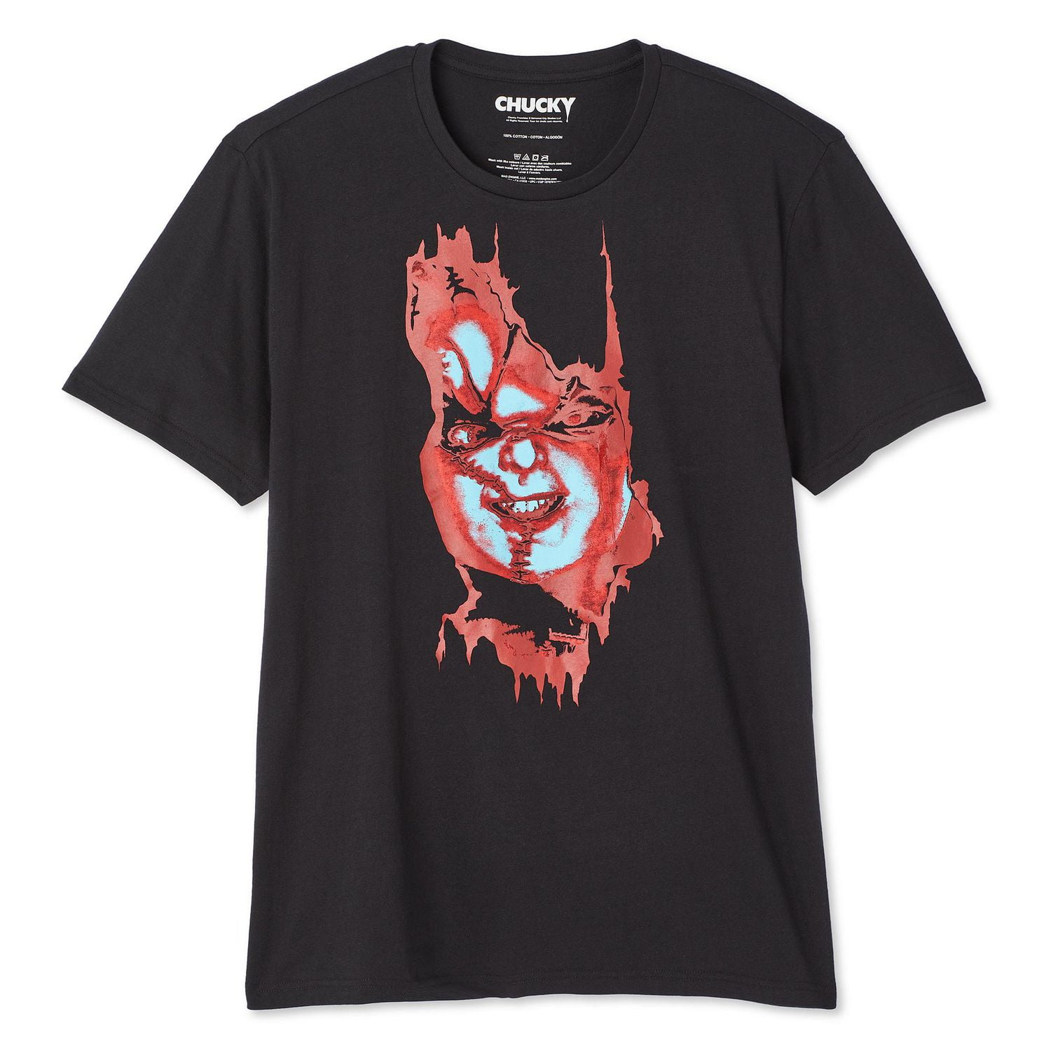 T-shirt d’horreur Chucky pour hommes