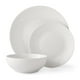 Mainstays 12-Pieces  Stoneware Dinnerware Set, Service for 4, White, 12 PCS - image 1 of 8