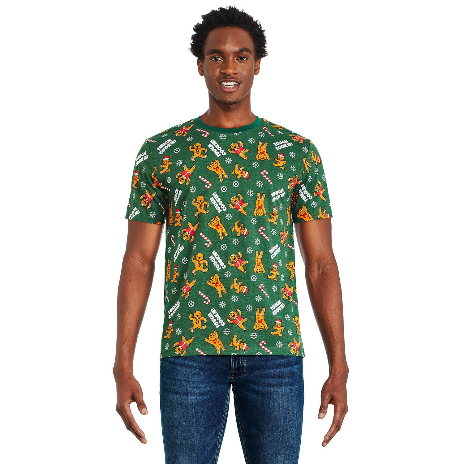 George Men's Printed Christmas Tee