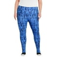 thumbnail image 1 of George Plus Women's Printed Basic Legging, 1 of 6