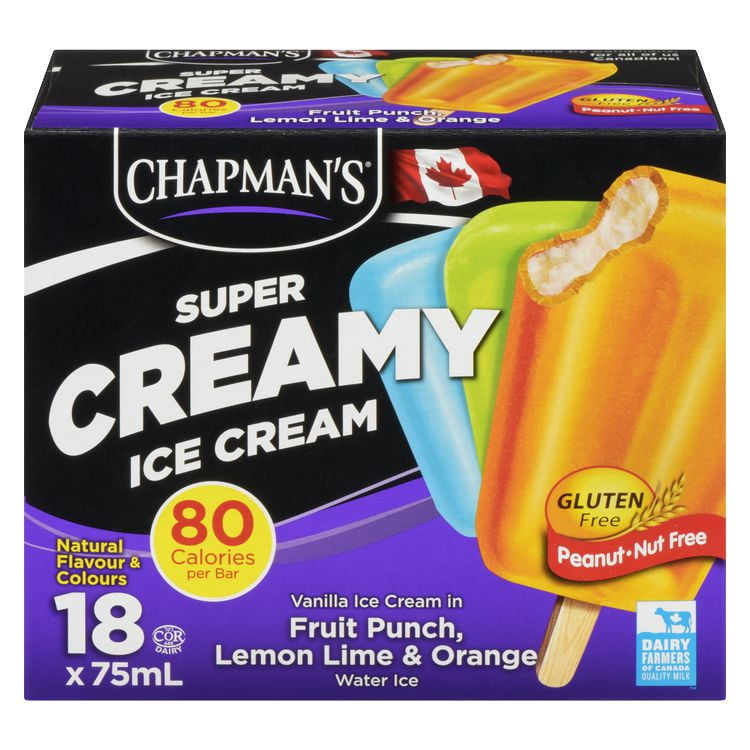Chapman's Super Creamy Assorted Ice Cream Bars Walmart Canada