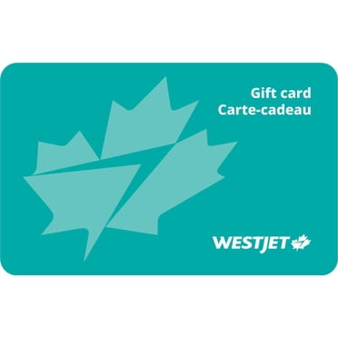 WestJet $100 Gift Card (Email Delivery)