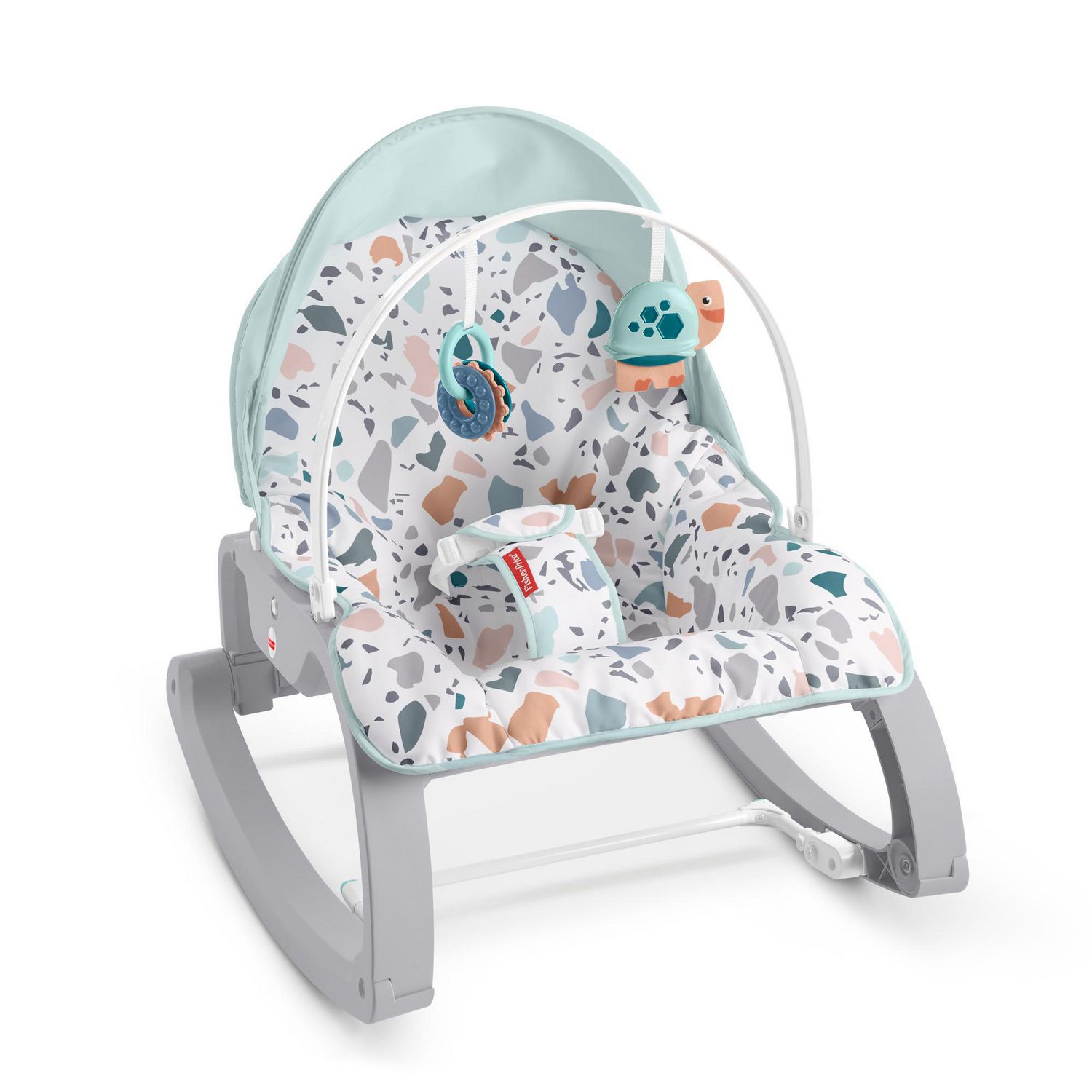 fisher price infant to toddler rocker tiny tea time