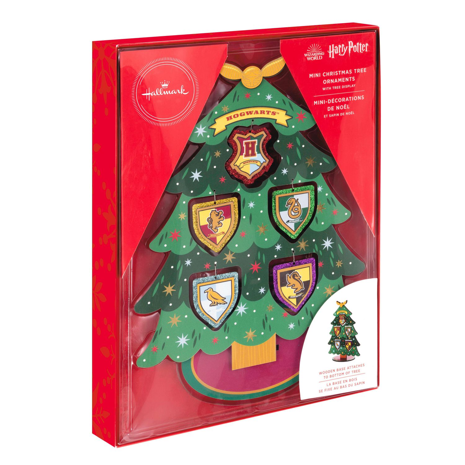 Hallmark Harry Potter Hogwarts Miniature Christmas Tree Set With Mini Ornaments Walmart Canada