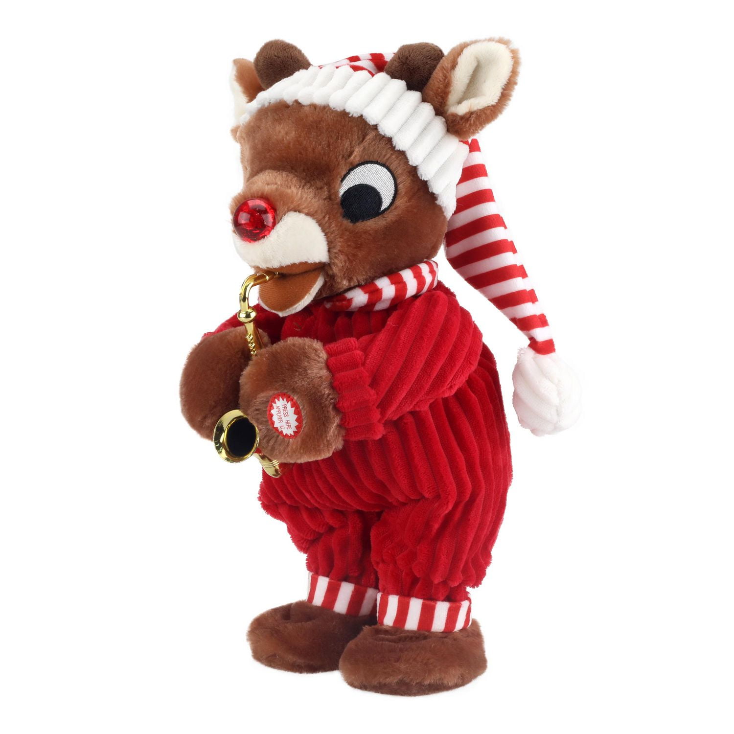 Rudolph The Red Nosed Reindeer Soft Touch Fleece Plush Juniors