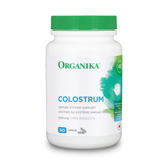 ORGANIKA COLOSTRUM BOVINE 500MG 90CAP