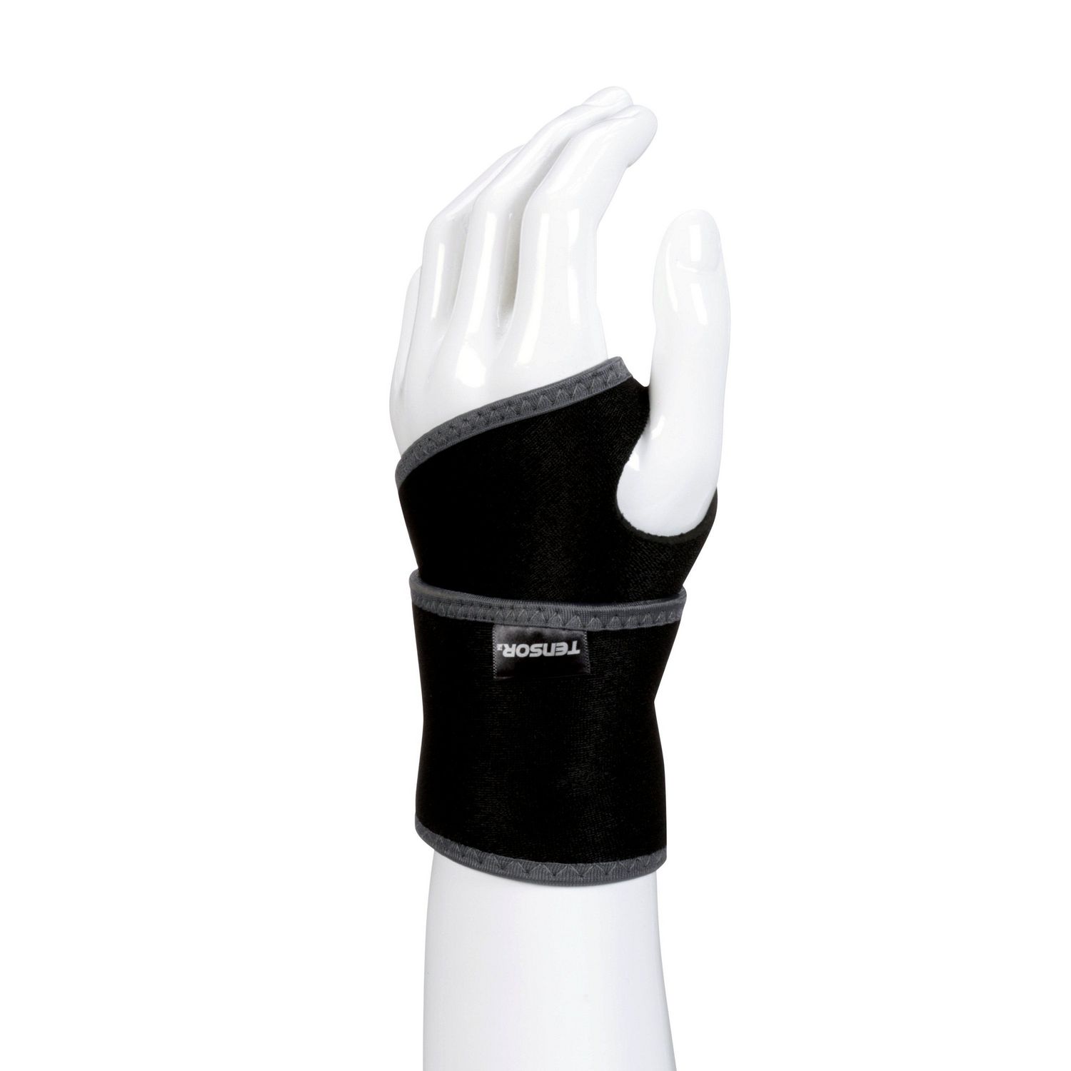 Tensor™ Adjustable Compression Wrist Support, black, adjustable