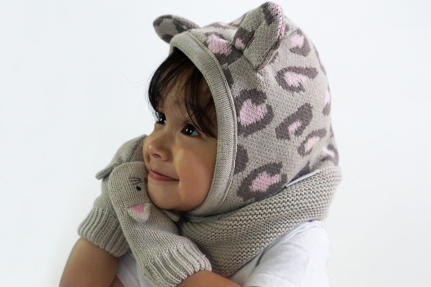 Zoocchini Bonnet Cagoule En Tricot Pour Bebe Tout Petit Doublure En Polaire Chapeau D Hiver Walmart Canada