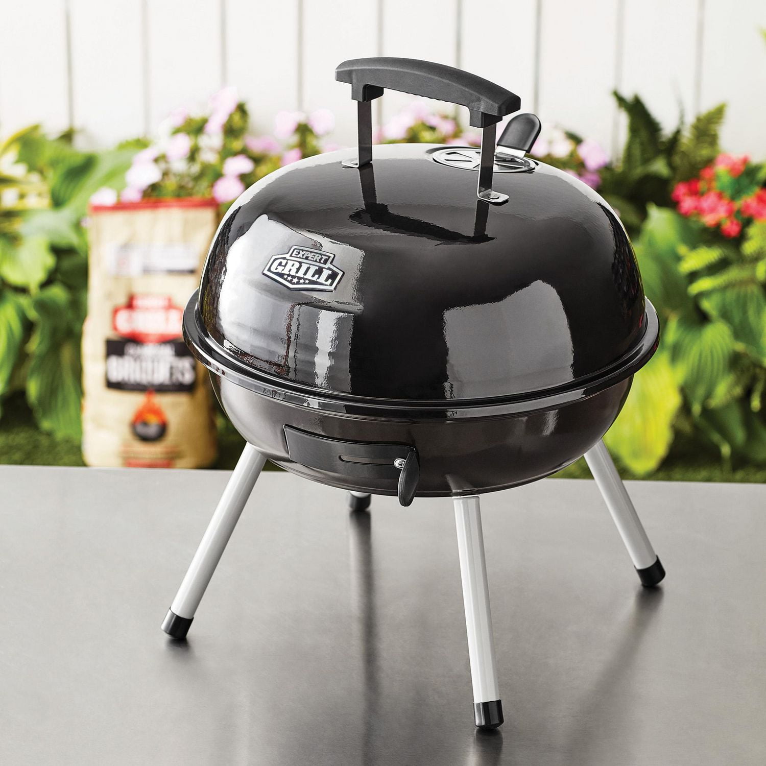 Portable charcoal grill walmart best sale