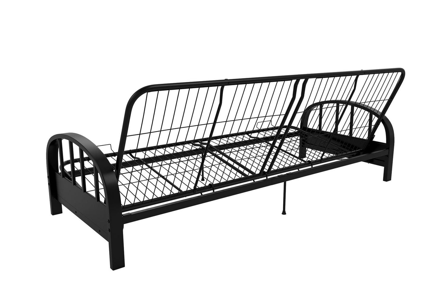 Metal futon on sale frame walmart