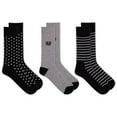thumbnail image 1 of Chaps Mens Casual 3 Pair Crew Socks, 1 of 3