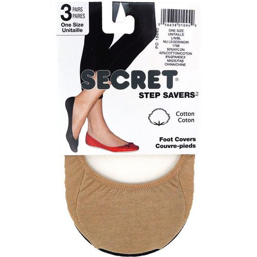 Secret® Step Savers 3pk Couvre-Pieds Unitaille