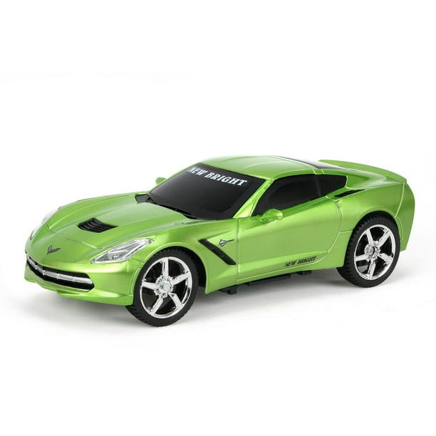 New Bright R/C 1:24 Corvette, Vert