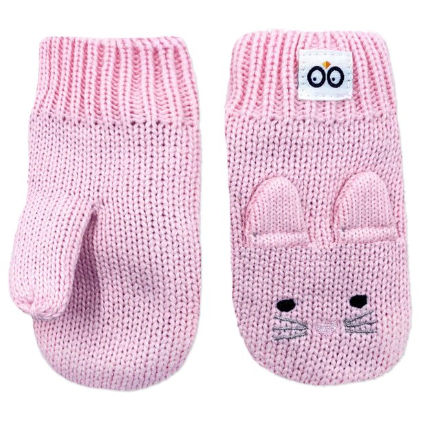 ZOOCCHINI Baby Toddler Kids Girls Winter Knit Mittens Double