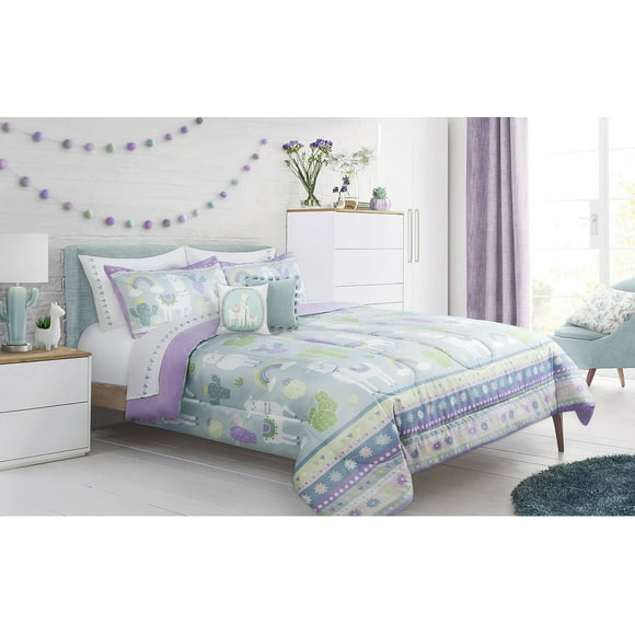 Safdie & Co. Microfiber Comforter Set 3PC - Shira Double Queen