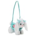 thumbnail image 1 of Poochie and Co. Bunny with Mint Sequins and Rose Plush Purse, 1 of 2