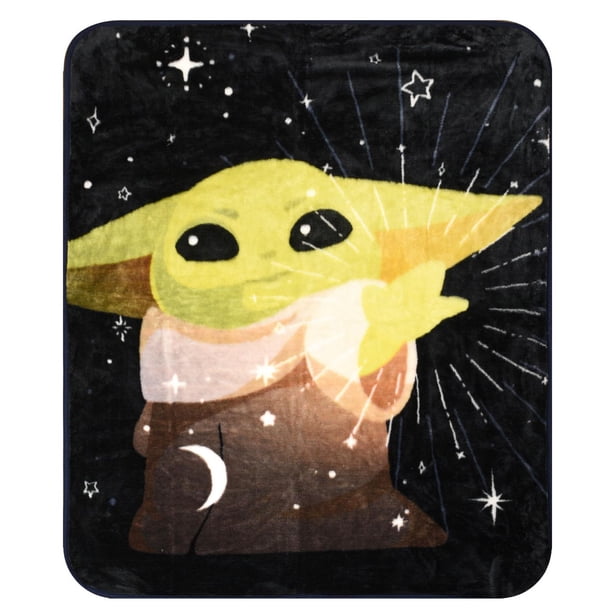 Star Wars The Mandalorian Kids Throw Blanket, 40" x 50", Baby Yoda ...