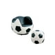 Ensemble fauteuil et repose‑pieds All Star ACME, soccer : blanc et noir – image 2 sur 2