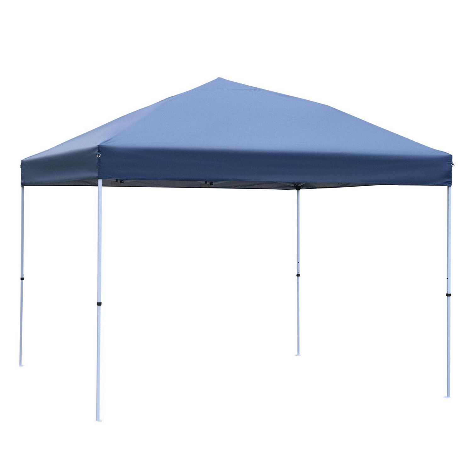 Outsunny 10'x10' Outdoor Pop Up Party Tent  Gazebo Canopy w/ Carrying Bag 