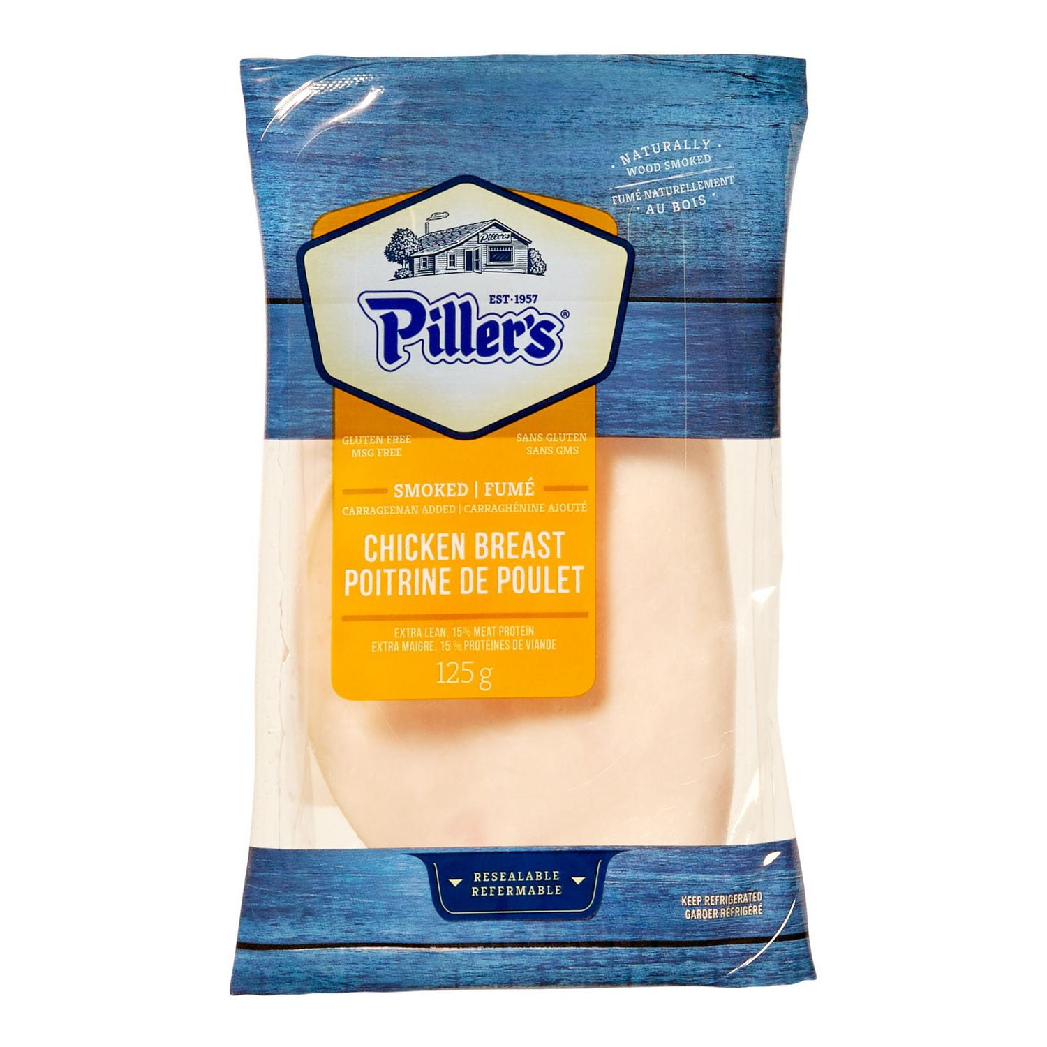 Piller’s Smoked Chicken Breast Slices, 125 g